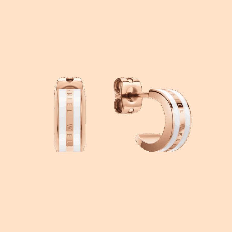 Daniel Wellington DW Emalie Earrings One Size Rose Gold