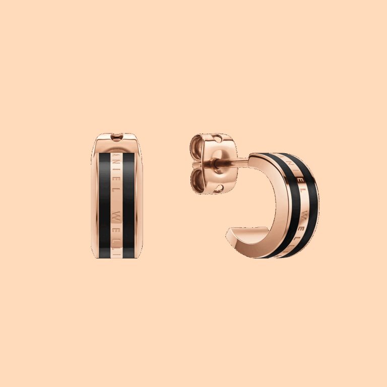 Daniel Wellington DW Emalie Earrings One Size Rose Gold