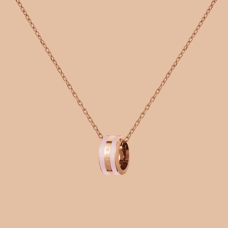 Daniel Wellington DW Emalie Necklace 45-49cm Rose Gold