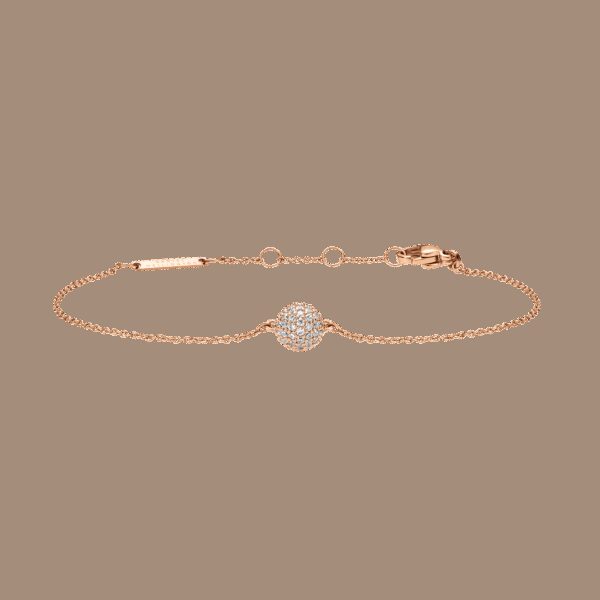 Daniel Wellington DW Pavé Crystal 155-185 mm Rose Gold