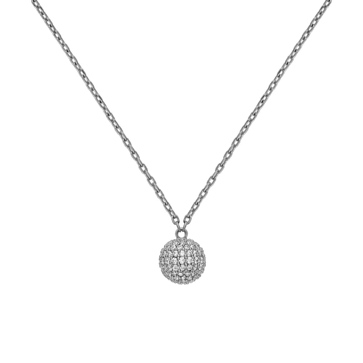 Daniel Wellington DW Pavé Crystal 42-46 cm Silver