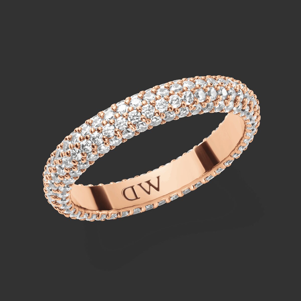 Daniel Wellington DW Pavé Crystal 70 Rose Gold