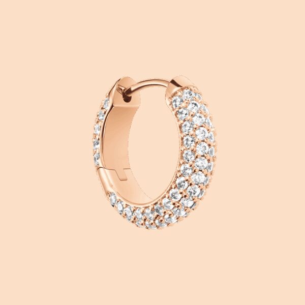 Daniel Wellington DW Pavé Crystal One Size Rose Gold