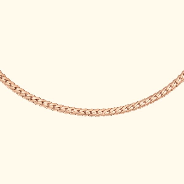 Daniel Wellington DW Staple Flat 45-49cm Rose Gold