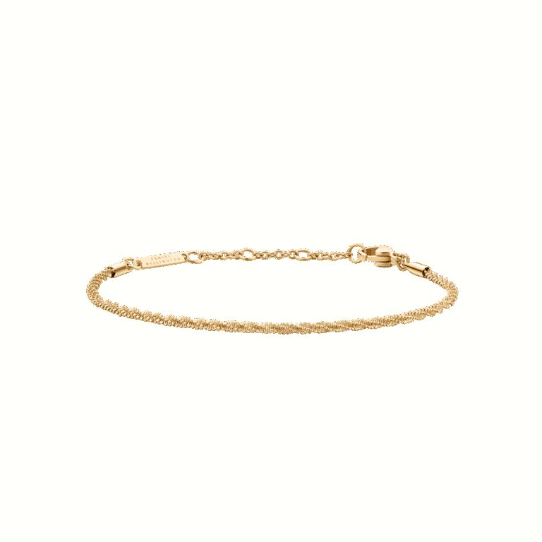 Daniel Wellington DW Staple Twisted 155-185 mm Gold