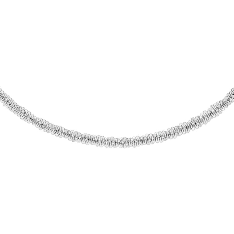 Daniel Wellington DW Staple Twisted 45-49cm Silver