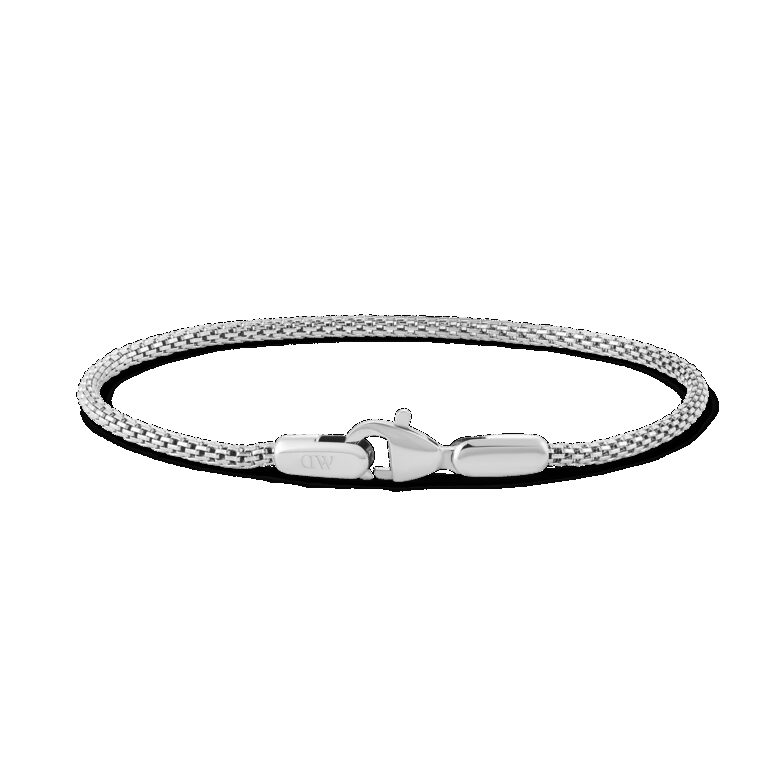 Daniel Wellington DW Tide Mesh 185mm Silver