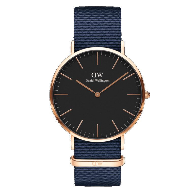 Daniel Wellington DW Uhr Classic Bayswater Black Rose Gold 36mm