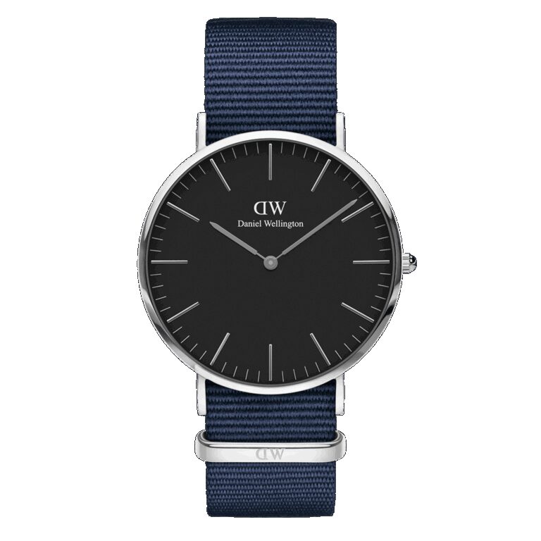 Daniel Wellington DW Uhr Classic Bayswater Black Silver 40mm
