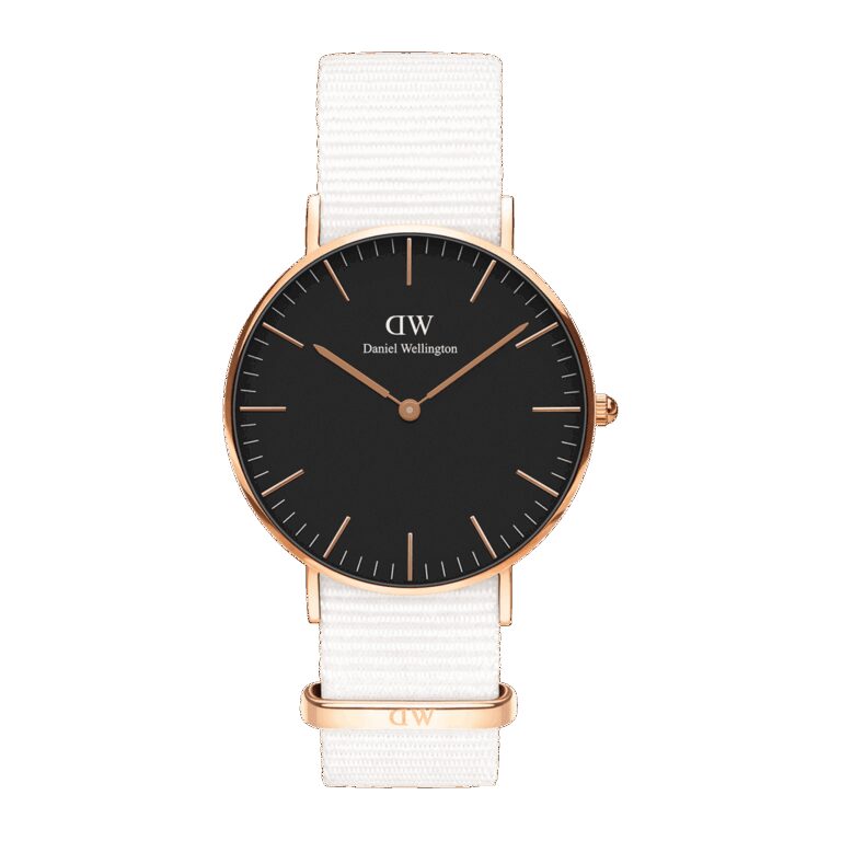 Daniel Wellington DW Uhr Classic Dover Black Rose Gold 36mm