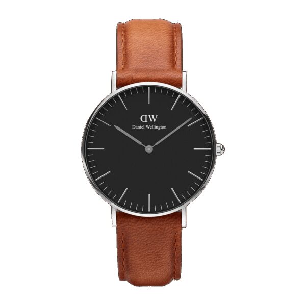 Daniel Wellington DW Uhr Classic Durham Black Silver 36mm