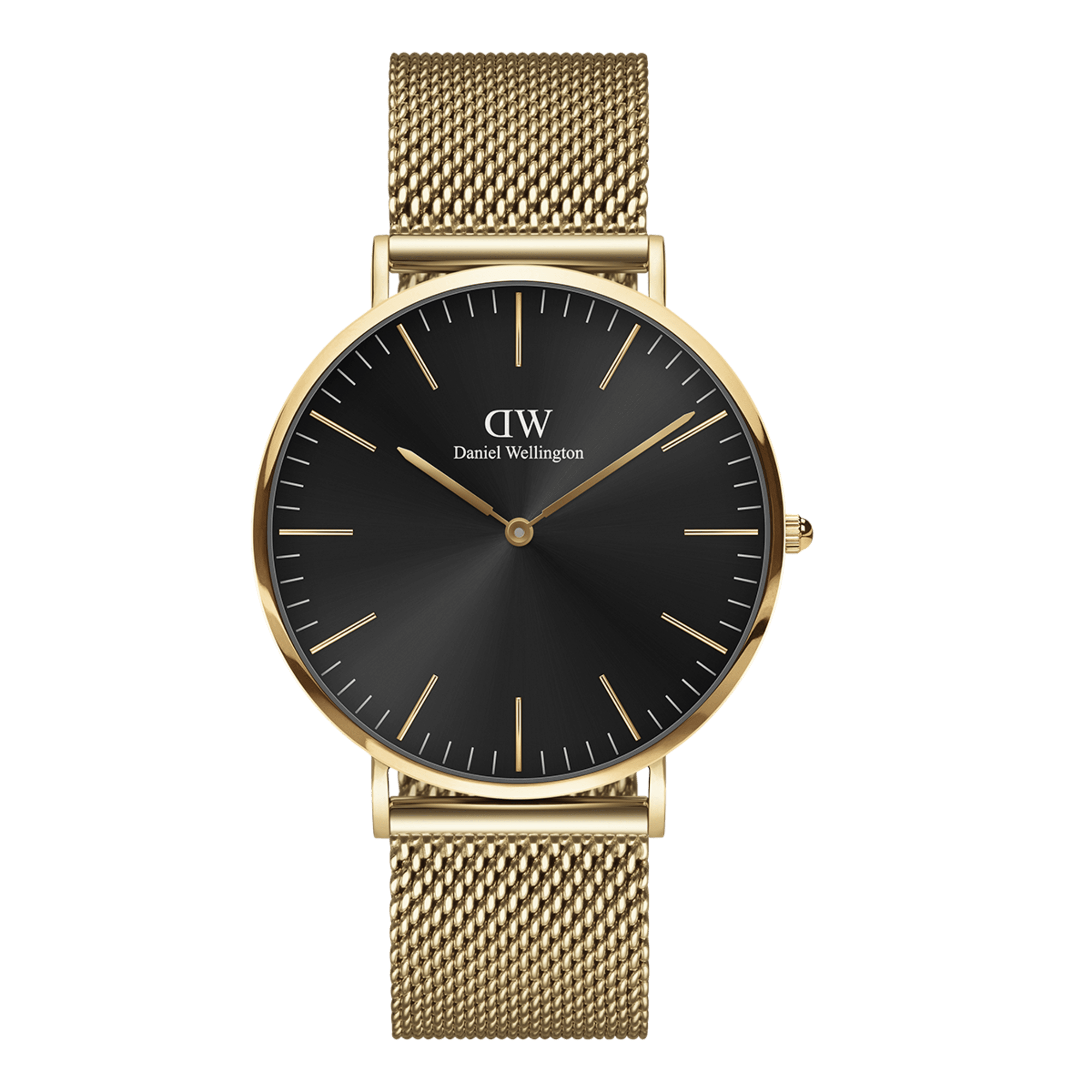Daniel Wellington DW Uhr Classic Mesh Onyx Gold 40mm Daniel Wellington DW Uhr Classic Mesh Onyx Gold 40mm