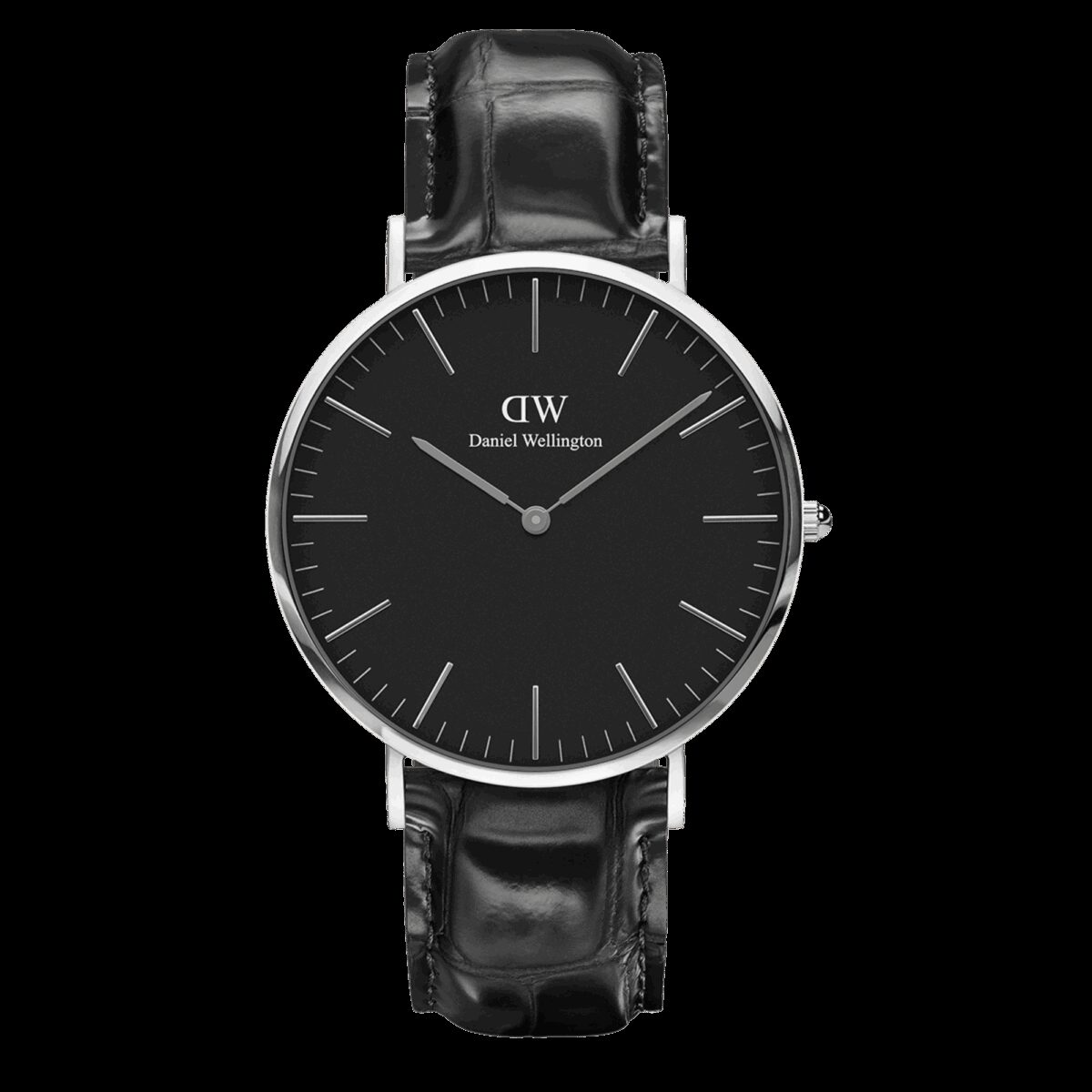 Daniel Wellington DW Uhr Classic Reading Black Silver 36mm