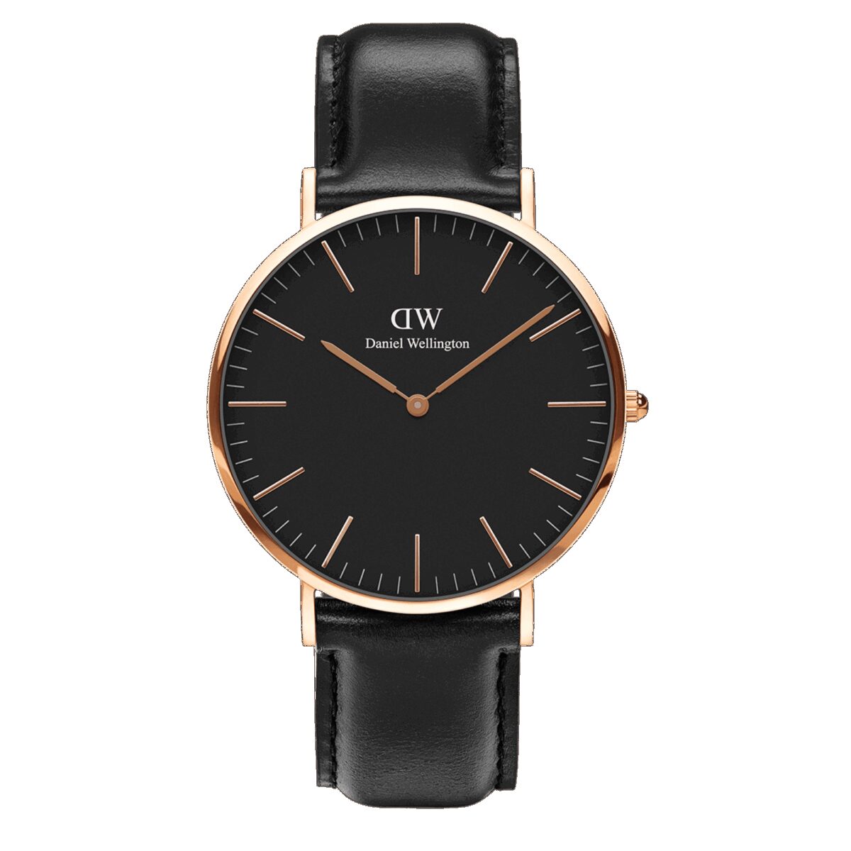 Daniel Wellington DW Uhr Classic Sheffield Black Rose Gold 40mm MIC