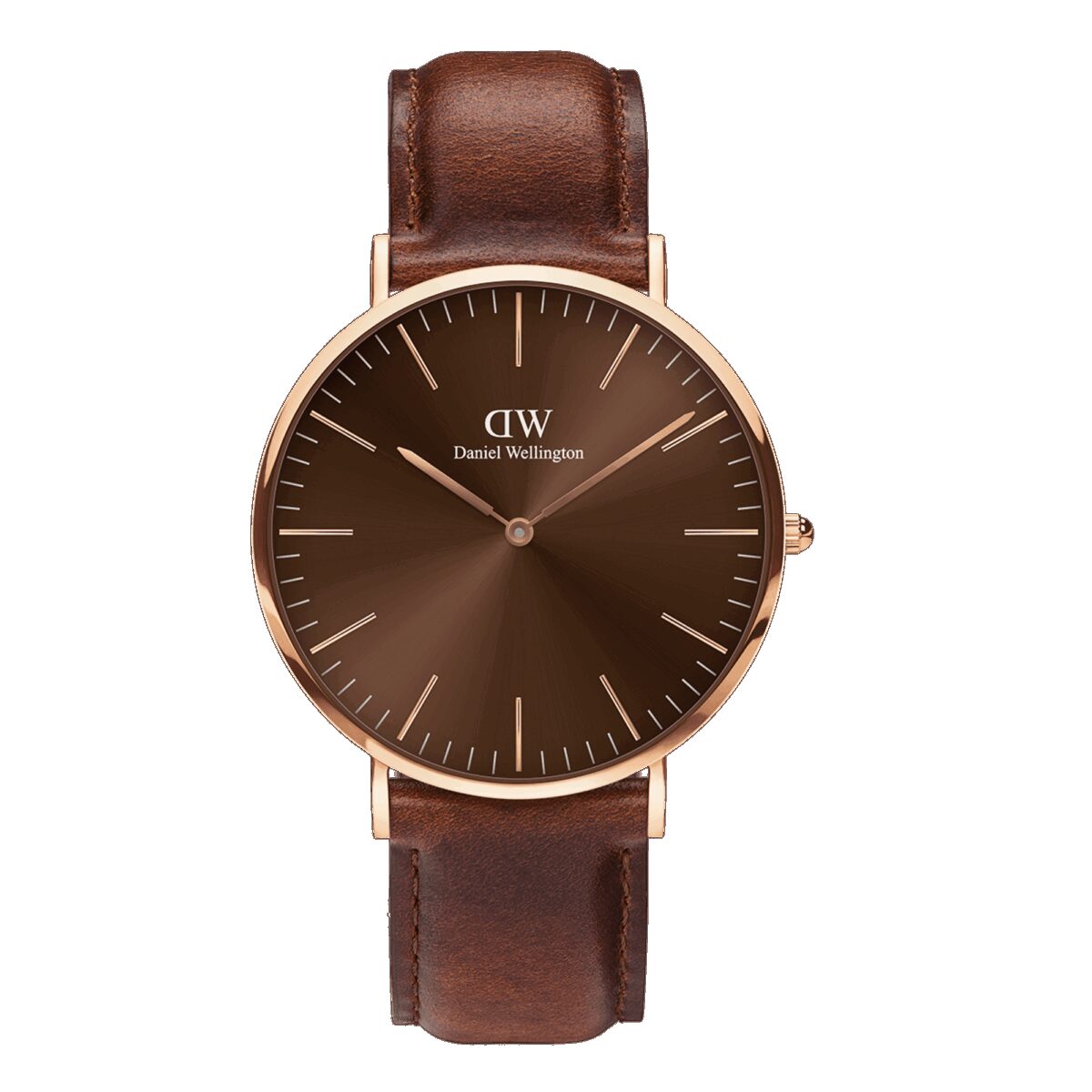 Daniel Wellington DW Uhr Classic St Mawes Amber Rose Gold 40mm