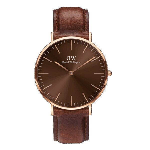 Daniel Wellington DW Uhr Classic St Mawes Amber Rose Gold 40mm