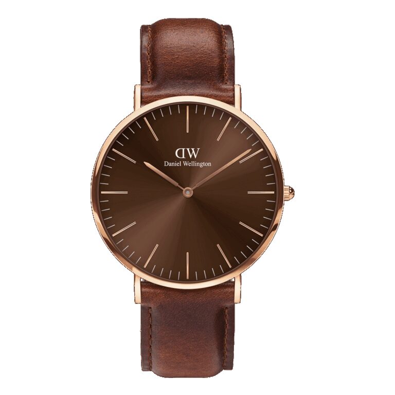 Daniel Wellington DW Uhr Classic St Mawes Amber Rose Gold 40mm