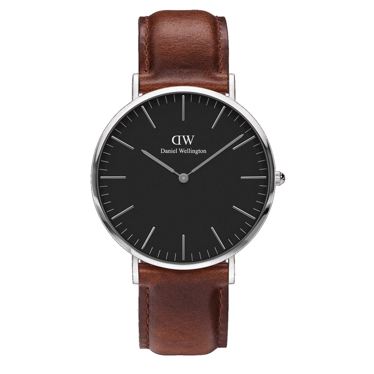 Daniel Wellington DW Uhr Classic St Mawes Black Silver 36mm MIC