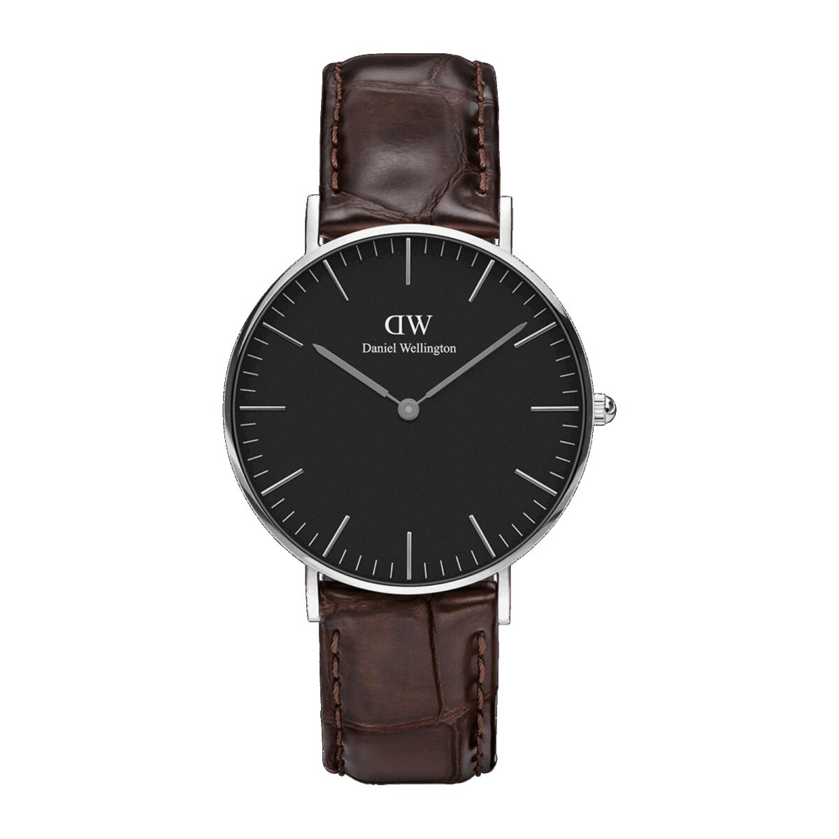 Daniel Wellington DW Uhr Classic York Black Silver 36mm