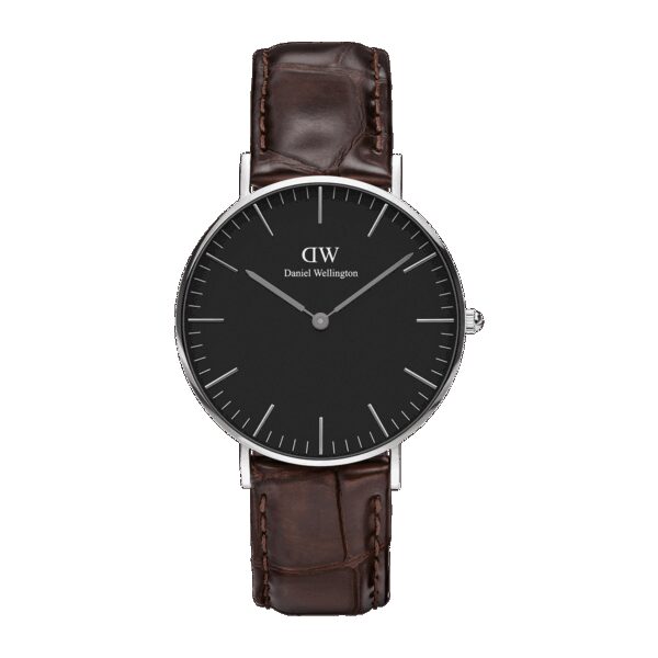 Daniel Wellington DW Uhr Classic York Black Silver 36mm