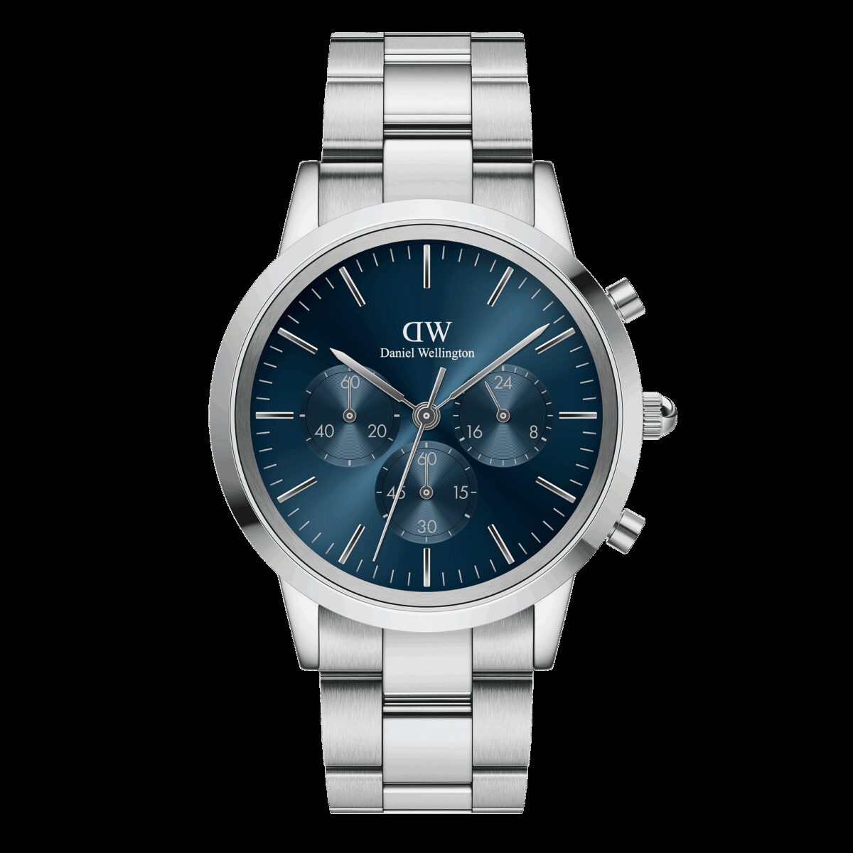 Daniel Wellington DW Uhr Iconic Chronograph Arctic S 42mm Silver