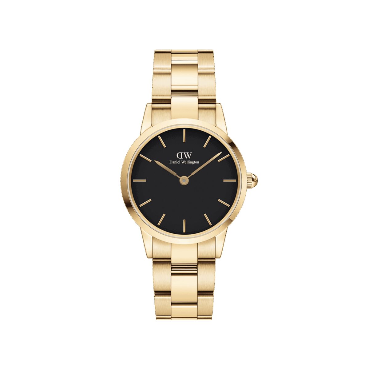 Daniel Wellington DW Uhr Iconic Link Black Gold 28mm