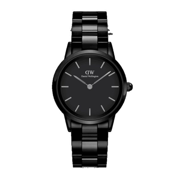 Daniel Wellington DW Uhr Iconic Link Ceramic 28mm MIC Black