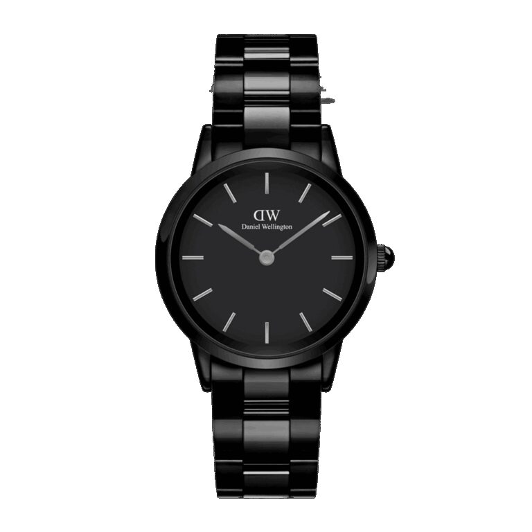 Daniel Wellington DW Uhr Iconic Link Ceramic 28mm MIC Black