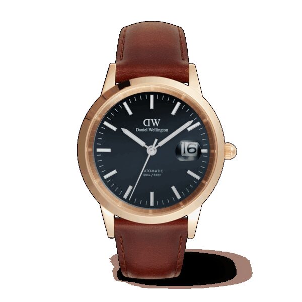 Daniel Wellington DW Uhr Iconic St Mawes Automatic Rose Gold 40mm