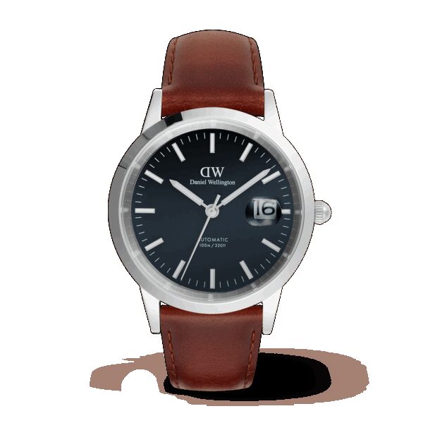Daniel Wellington DW Uhr Iconic St Mawes Automatic Silver 40mm
