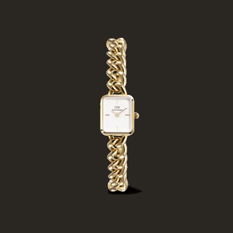 Daniel Wellington DW Uhr Jolie Chain Gold 15.4x18.2mm