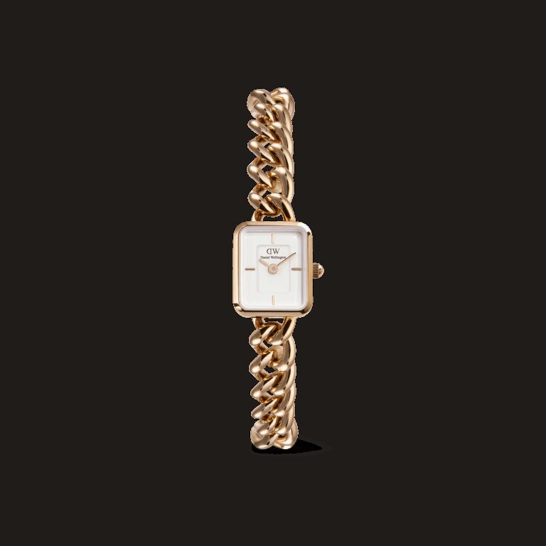 Daniel Wellington DW Uhr Jolie Chain Rose Gold 15.4x18.2mm