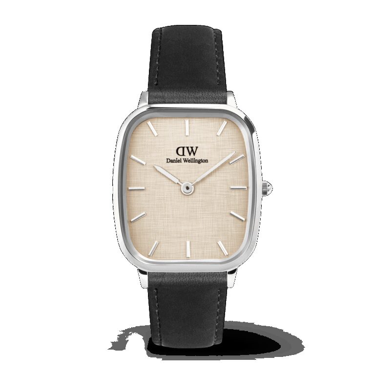 Daniel Wellington DW Uhr Marlon Sheffield Linen Silver 32x36