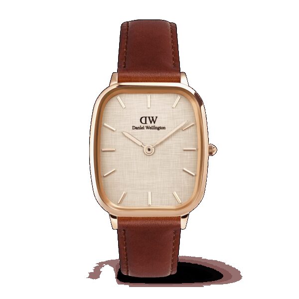 Daniel Wellington DW Uhr Marlon St Mawes Linen Gold 32x36