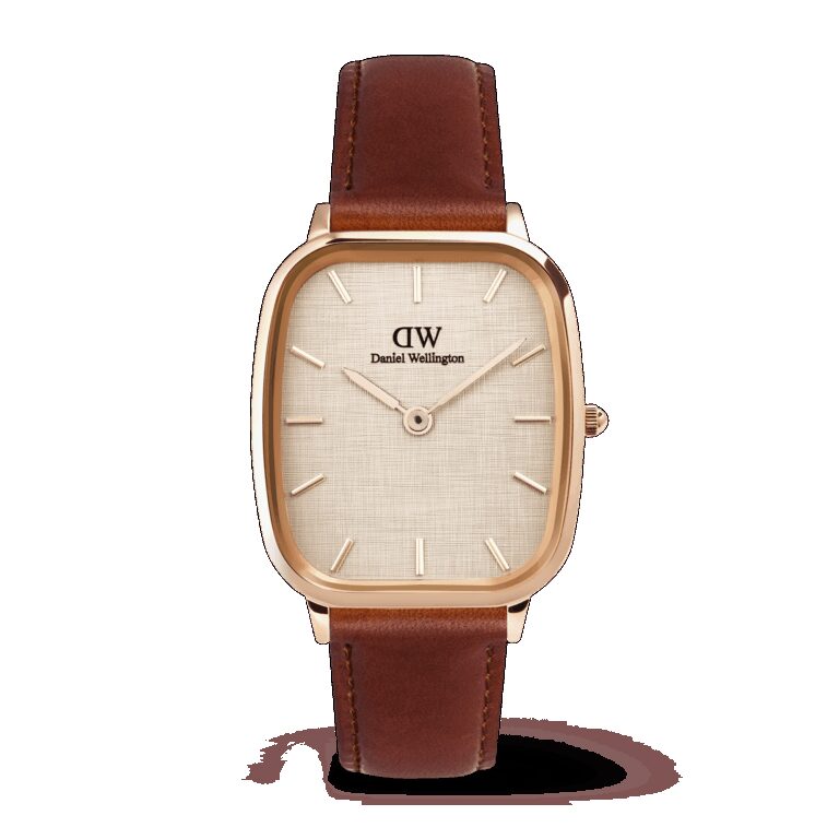 Daniel Wellington DW Uhr Marlon St Mawes Linen Rose Gold 32x36