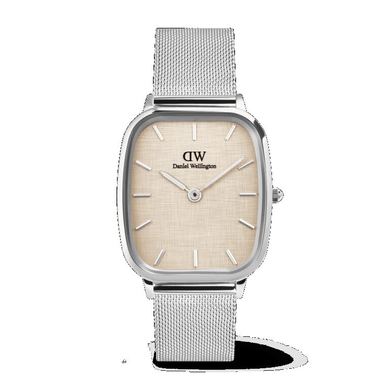 Daniel Wellington DW Uhr Marlon Sterling Linen 32x36