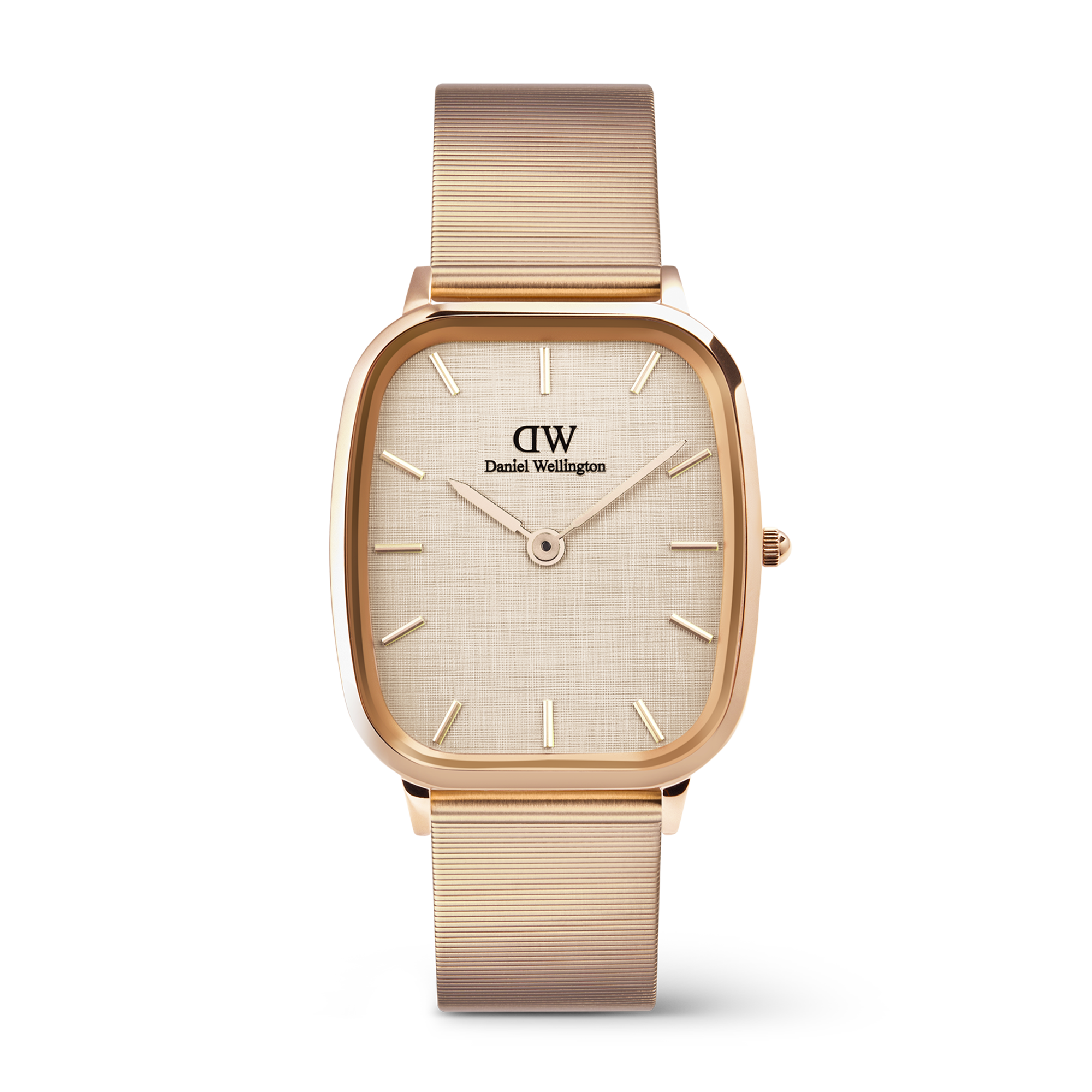 Daniel Wellington DW Uhr Marlon Wire Linen Rose Gold 32x36 Daniel Wellington DW Uhr Marlon Wire Linen Rose Gold 32x36