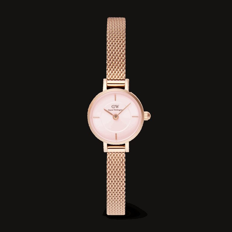 Daniel Wellington DW Uhr Petite Mini Blush Melrose 19mm Rose Gold