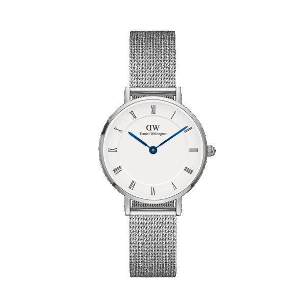Daniel Wellington DW Uhr Petite Roman Numerals Sterling 28mm MIC Silver