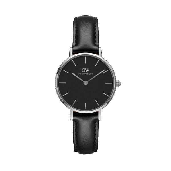 Daniel Wellington DW Uhr Petite Sheffield Black Silver 32mm