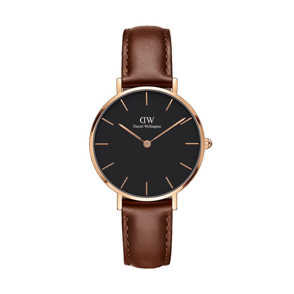 Daniel Wellington DW Uhr Petite St Mawes Black Rose Gold 28mm MIC