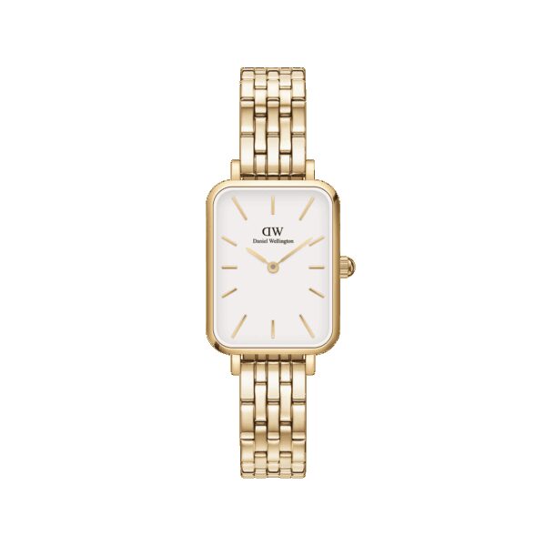 Daniel Wellington DW Uhr Quadro 5-Link Evergold 20x26mm Gold