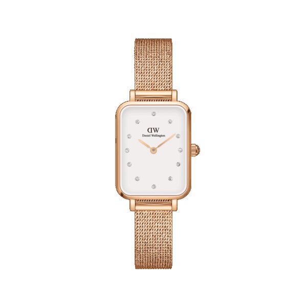 Daniel Wellington DW Uhr Quadro Lumine Pressed Melrose 20x26mm MIC Rose Gold