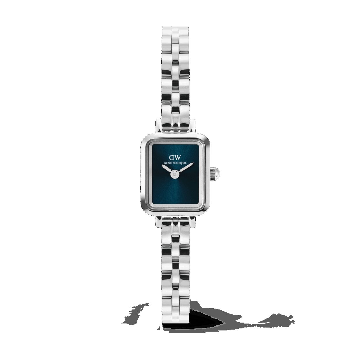 Daniel Wellington DW Uhr Quadro Mini Arch 3-link Arctic Sunray Silver 15.4X18.2mm