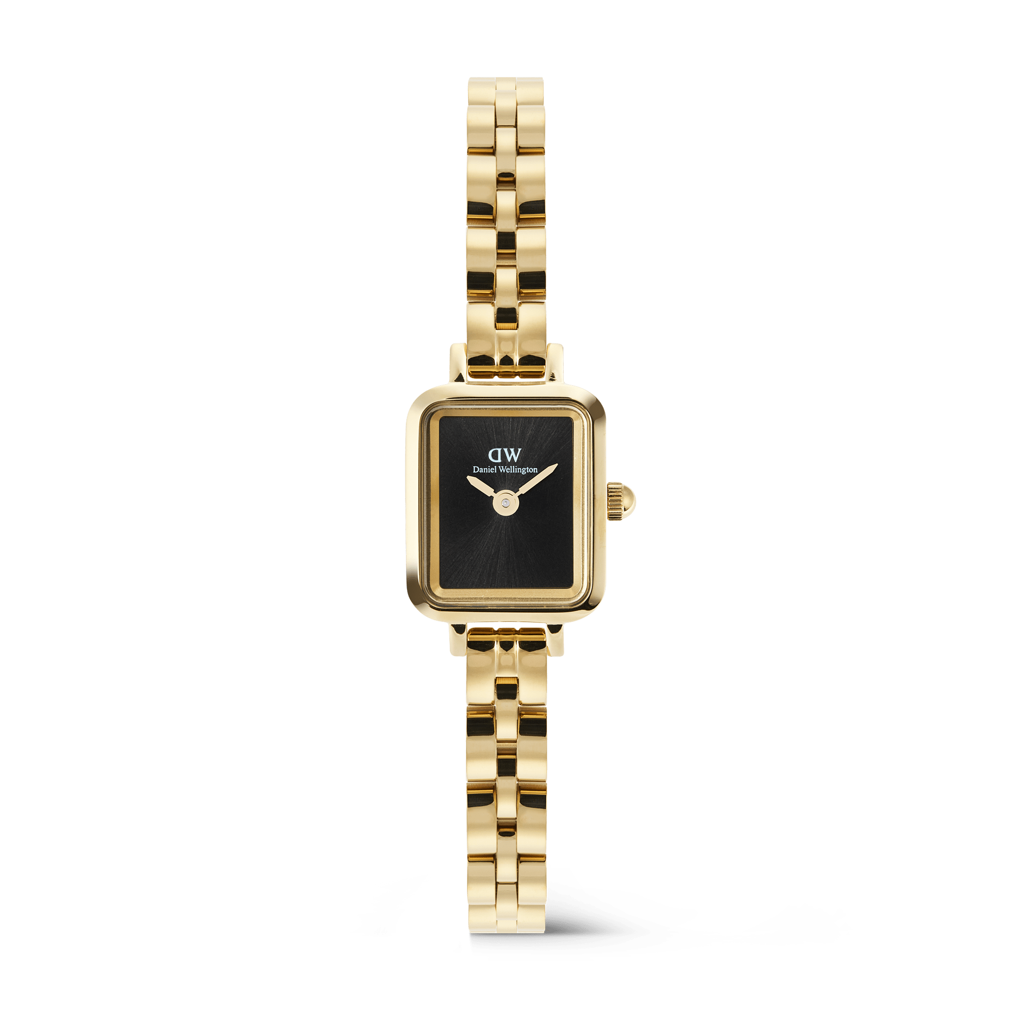 Daniel Wellington DW Uhr Quadro Mini Arch 3-link Onyx Sunray Gold 15.4X18.2mm Daniel Wellington DW Uhr Quadro Mini Arch 3-link Onyx Sunray Gold 15.4X18.2mm