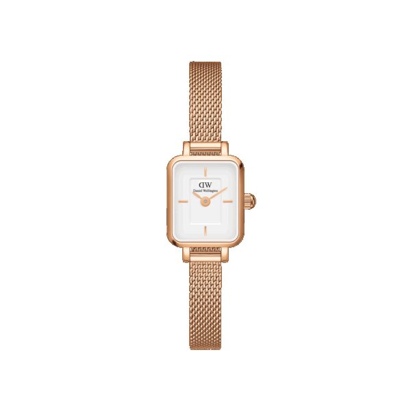 Daniel Wellington DW Uhr Quadro Mini Melrose 15.4x18.2mm MIC Rose Gold