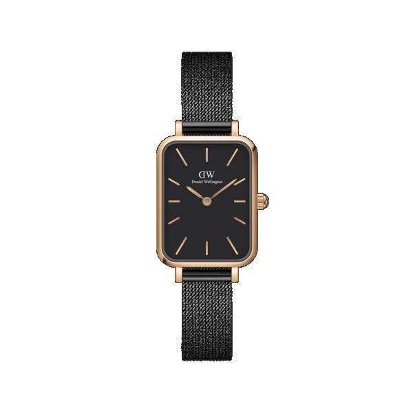 Daniel Wellington DW Uhr Quadro Pressed Ashfield 20x26mm MIC Rose Gold