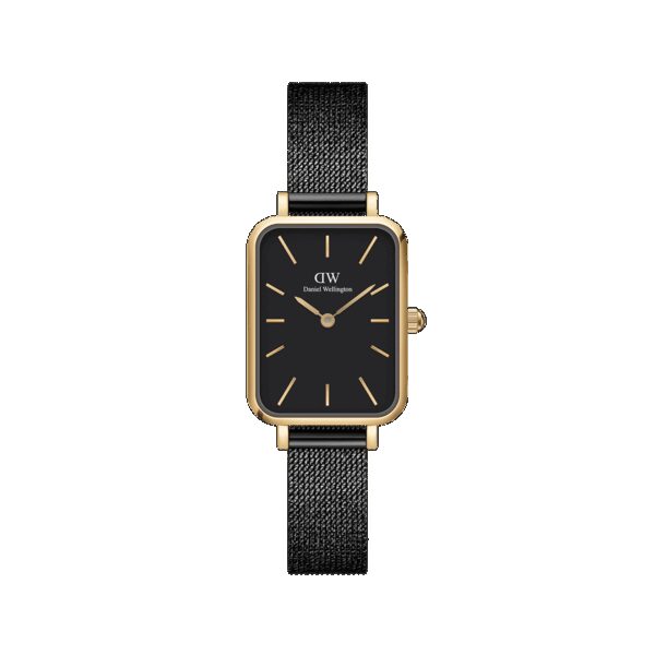 Daniel Wellington DW Uhr Quadro Pressed Ashfield Gold 20x26mm