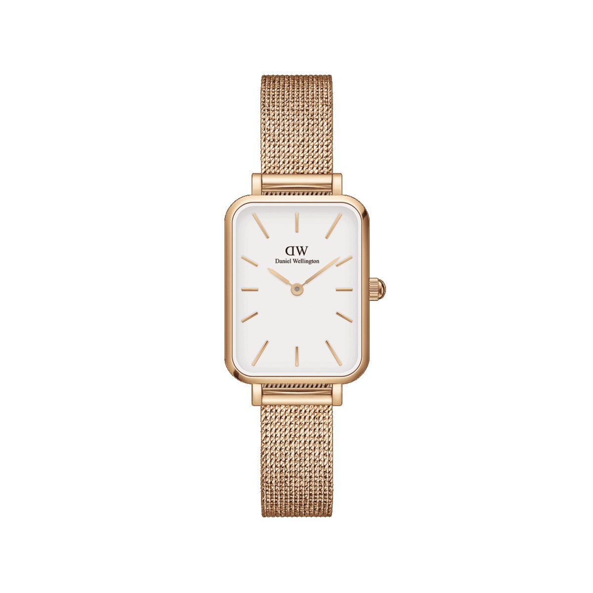 Daniel Wellington DW Uhr Quadro Pressed Melrose Rose Gold 20x26mm MIC