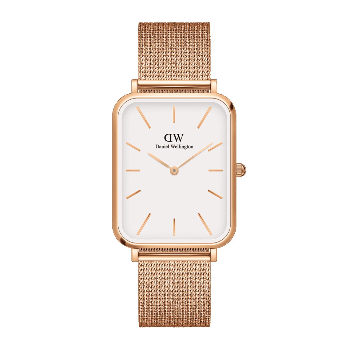 Daniel Wellington DW Uhr Quadro Pressed Melrose W 29x36.5mm Rose Gold